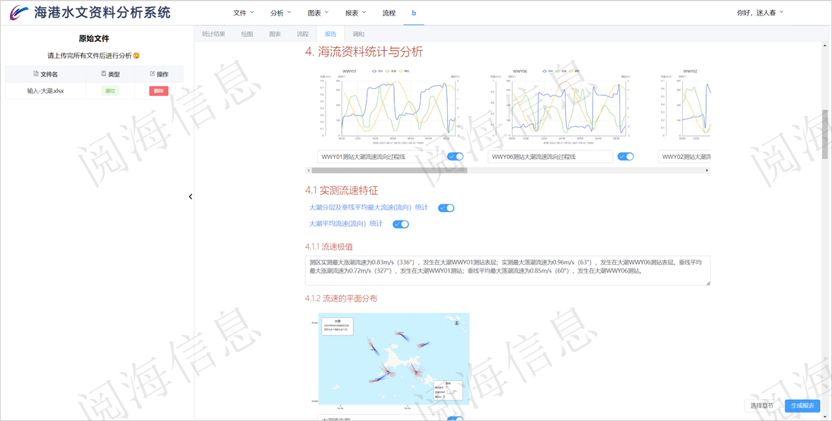 11海港水文资料分析系统 11海港水文资料分析系统